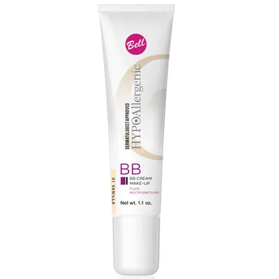 Bell HYPOAllergenic, BB Cream Make-Up (Hypoalergiczny fluid multifunkcyjny)