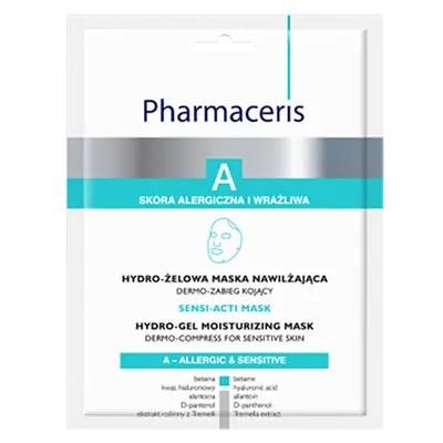 Pharmaceris A, Sesi-Acti Hydro-żelowa maska nawilżająca dermo-zabieg kojący