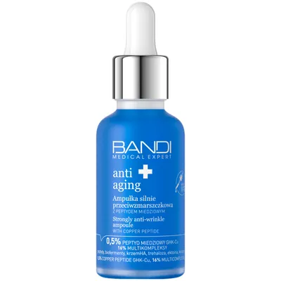 Bandi Anti Aging, Ampułka silnie przeciwzmarszczkowa z peptydem miedziowym