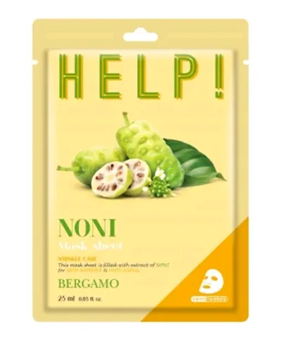 Bergamo Specialist Help! Noni Mask Sheet (Maska do twarzy z morwą indyjską)