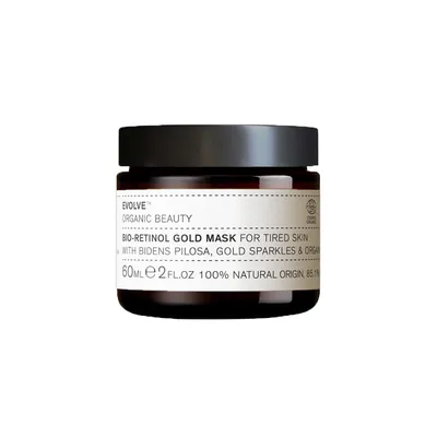 Evolve Organic Beauty Bio Retinol Gold Mask (Odżywcza maska przeciwstarzeniowa)