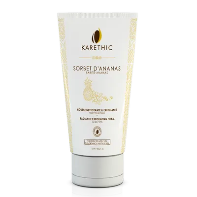 Karethic Sorbet Pineapple Radiance Exfoliating Foam (Peeling  enzymatyczny ananas)