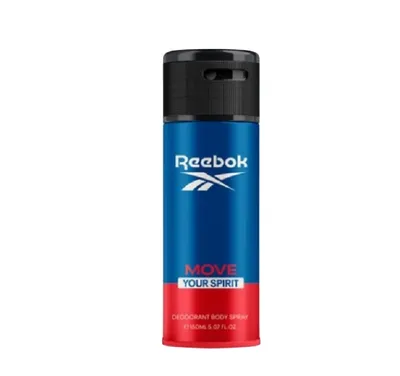 Reebok Move Your Spirit, Deodorant Body Spray (Męski dezodorant w sprayu)