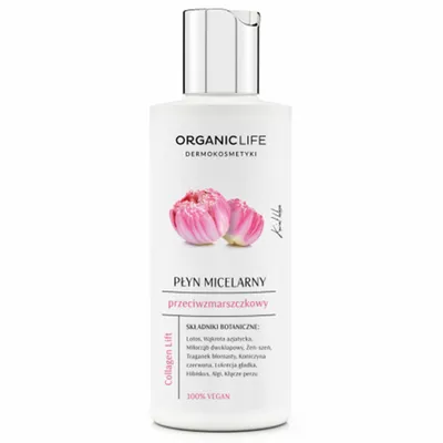 Organic Life Collagen Lift, Płyn micelarny przeciwzmarszczkowy
