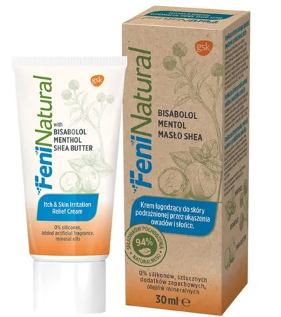 Feninatural Itch & Skin Irritation Relief Cream (Krem dla dzieci)