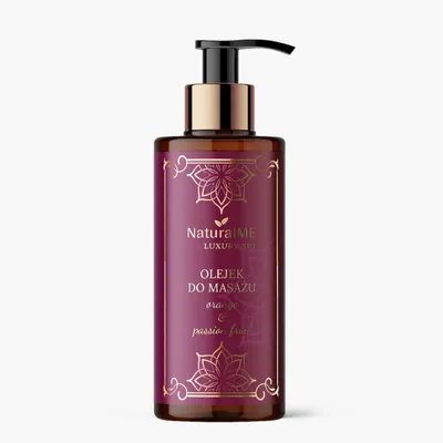 NaturalME Luxury SPA, Orange & Passion Fruit,  Olejek do masażu