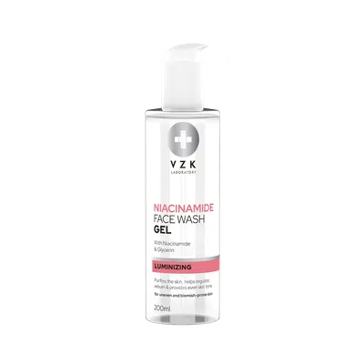 VZK Laboratory Niacinamide, Face Wash Gel (Żel do mycia twarzy z niacynamidem)