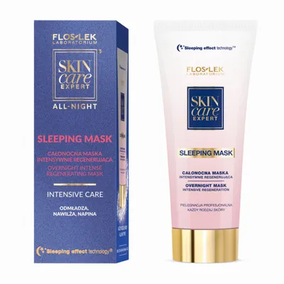 Floslek Skin Care Expert All Night, Całonocna maska intensywnie regenerująca