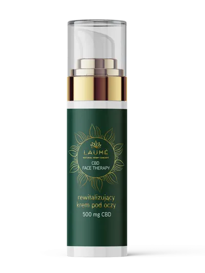 Laume CBD Face Therapy, Rewitalizujący krem pod oczy 500 mg CBD
