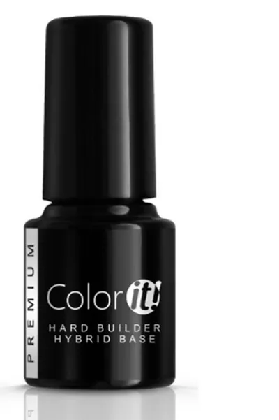 Silcare Premium, Color It!,  Hard Builder Hybrid Base (Bezbarwna baza pod lakiery hybrydowe)