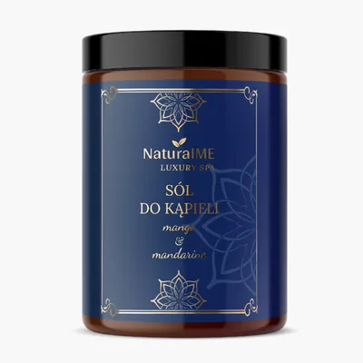 NaturalME Luxury SPA, Mango & Mandarine, Sól do kąpieli