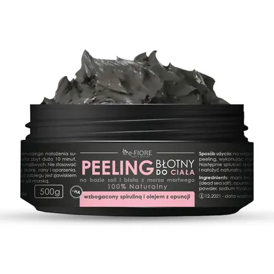 e-Fiore Peeling solny na bazie błota z Morza Martwego