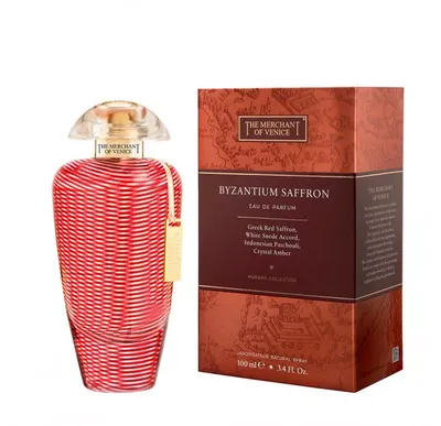The Merchant of Venice Murano Collection, Byzantium Saffron EDP