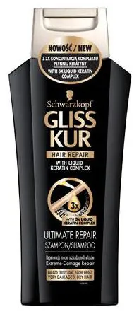 Schwarzkopf Gliss Kur Ultimate Repair, Szampon do włosów bardzo zniszczonych (stara wersja)