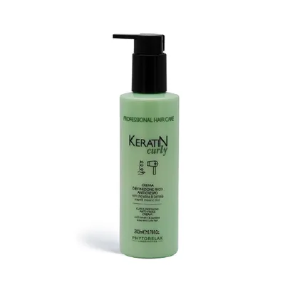 Phytorelax Keratin Curly, Curls Defining Anti-Frizz Cream (Krem do włosów kręconych)