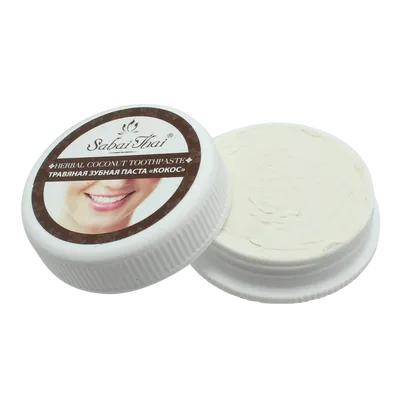 Sabai Thai Herbal Coconut Toothpaste (Pasta do zębów z kokosem)