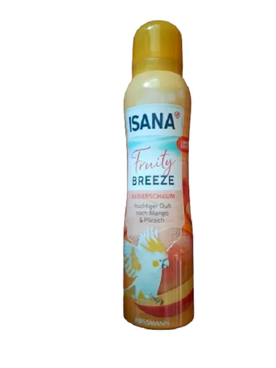 Isana Fruity Breeze, Shaving Foam (Pianka do golenia)