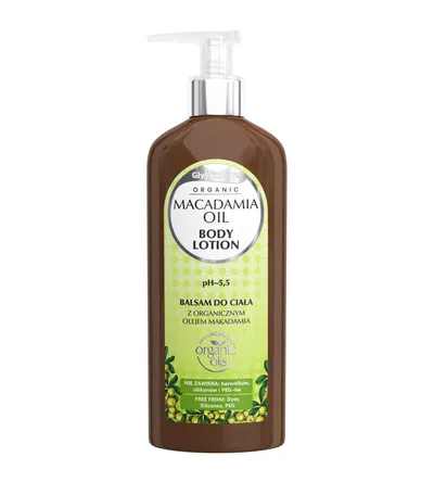 GlySkinCare Organic Macadamia Oil Body Lotion (Balsam do ciała z olejem makadamia)