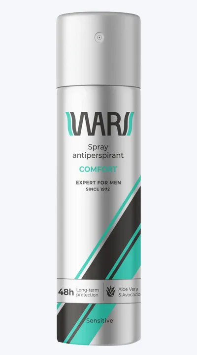Wars Antyperspirant w sprayu dla mężczyzn `Comfort Sensitive`