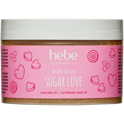 Hebe Cosmetics, Sugar Love, Body Scrub (Peeling cukrowy do ciała)