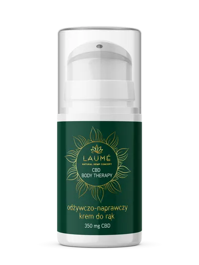 Laume Odżywczo-naprawczy krem do rąk  350 mg CBD