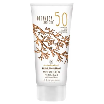 Australian Gold Botanical Sunscreen Non-Greasy Mineral Lotion SPF50 (Krem z filtrami mineralnymi)