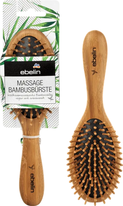 Ebelin Bambusbürste Massage (Bambusowa szczotka do masażu skóry głowy)