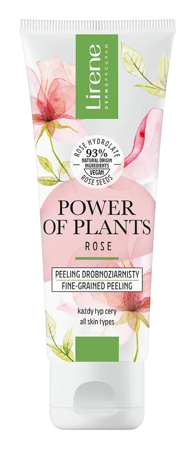 Lirene Dermoprogram Power of Plants, Peeling drobnoziarnisty `Rose`