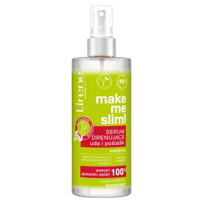 Lirene Dermoprogram Make Me Slim!, Serum drenujące uda i pośladki