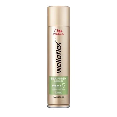 Wella Wellaflex, Silk Finish & Hold, Hairspray (Lakier do włosów)