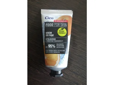 Cien Food For Skin,  Krem do rąk `Wygładzenie z kwiatem pomarańczy`