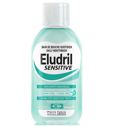 Eludril Sensitive, Daily Mouthwash (Płyn do płukania jamy ustnej do codziennego stosowania)