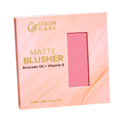 Color Care Matte Blusher (Matowy róż wegański)