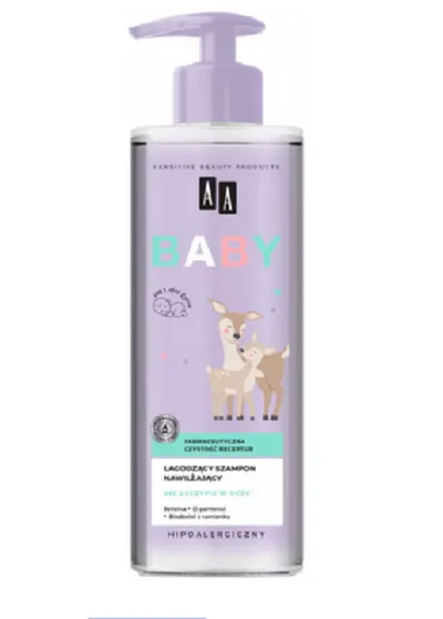 AA Baby, Łagodzący szampon nawilżający