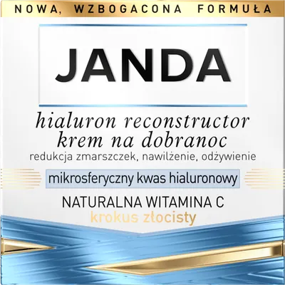 Janda Hialuron Reconstructor, Krem na dobranoc