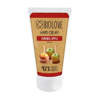 Biolove Caramel Apple, Hand Cream (Krem do rąk o zapachu jabłka w karmelu)