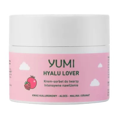 Yumi Hyalu Lover, Krem - sorbet `Intensywne nawilżenie`