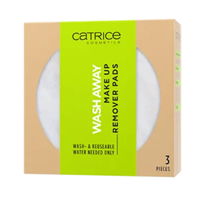 Catrice Wash Away, Make-Up Remover Pads (Wielorazowe płatki do demakijażu)