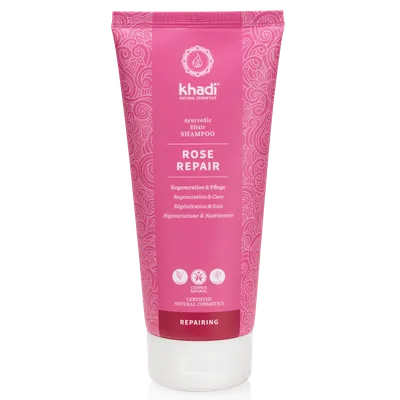 Khadi Ayurvedisches Elixier, Shampoo Rose Repair (Szampon do włosów `Róża`)