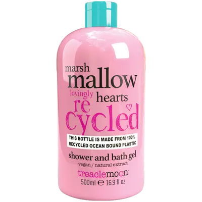 Treaclemoon Marshmallow Hearts Shower and Bath Gel (Żel pod prysznic o zapachu słodkich pianek)