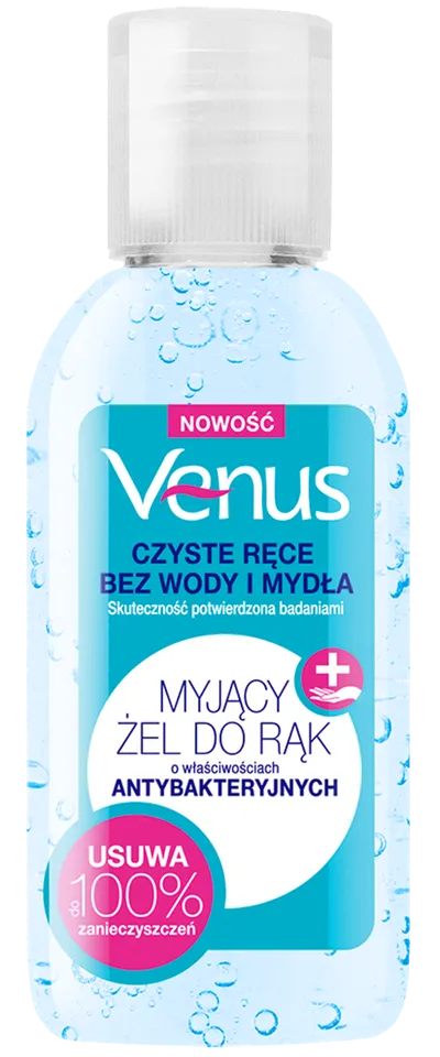 Venus Myjący żel do rąk o właściwościach antybakteryjnych