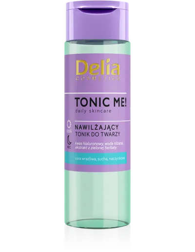 Delia Tonic Me!, Nawilżający tonik do twarzy