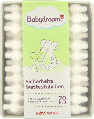 Babydream Bezpieczne patyczki higieniczne