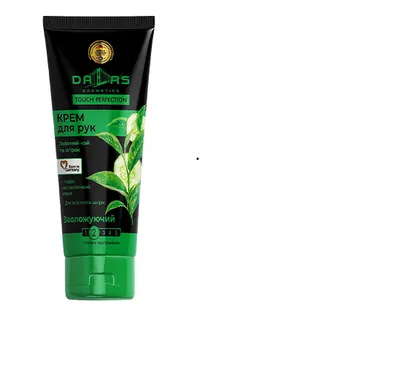 Dalas Cosmetics Touch Perfection, Hand Cream Green Tea and Cucumber (Krem do rąk `Zielona herbata i ogórek`)