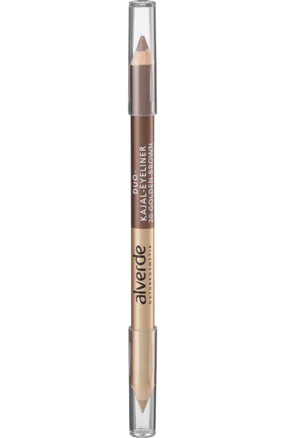 Alverde Naturkosmetik, Duo-Kajal-Eyeliner (Podwójna kredka do oczu)