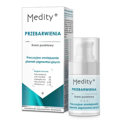 Medity+ Przebarwienia,  Krem punktowy