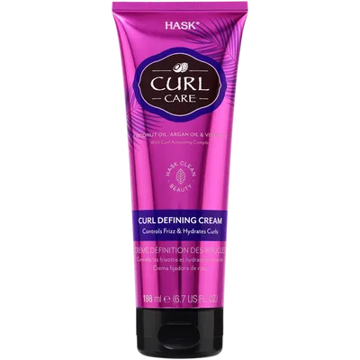 Hask Curl Care, Curl Defining Cream (Krem do stylizacji loków)