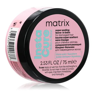 Matrix Instacure, Build-a-bond Leave-in Balm (Odbudowujący balsam do włosów zniszczonych)