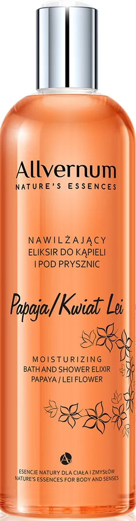 Allvernum Nature's Essences Nawilżający eliksir do kąpieli `Papaja & Kwiat lei`