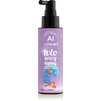 OnlyBio Hair in Balance AI, Wcierka stymulująca naturalny wzrost włosa `Włosowy doping`